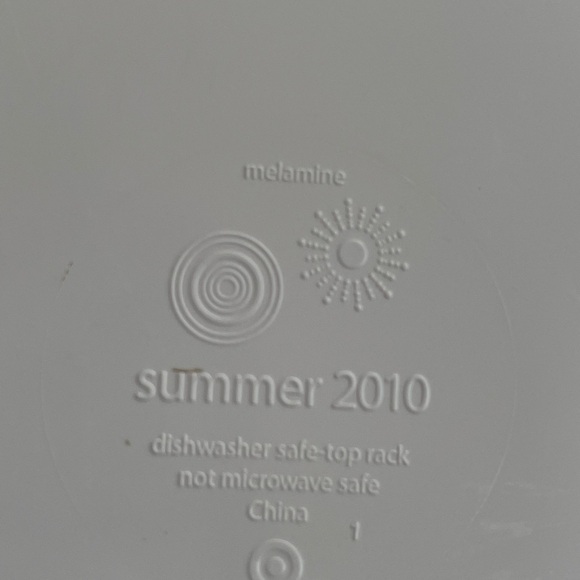 Summer 2010 Melamine Colorful Plates - Picture 7 of 8